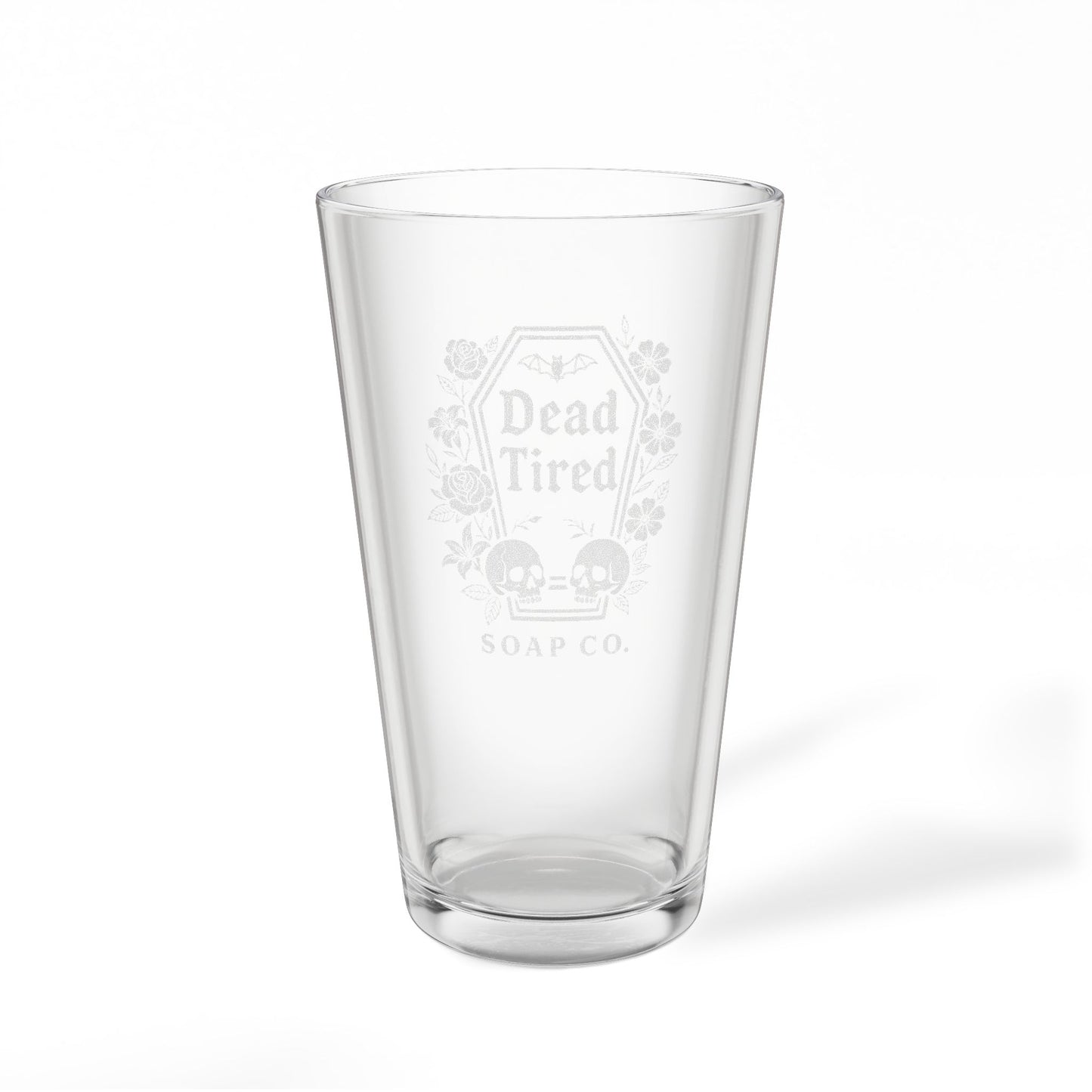 Dead Tired Soap Co. Pint Glass
