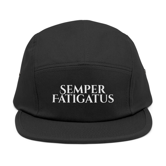 Semper Fatigatus Embroidered 5-Panel Cap
