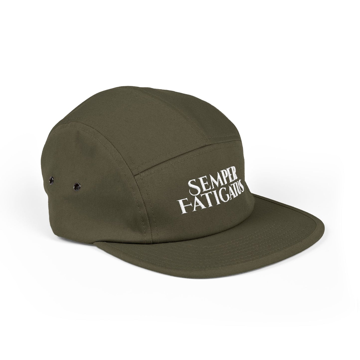 Semper Fatigatus Embroidered 5-Panel Cap