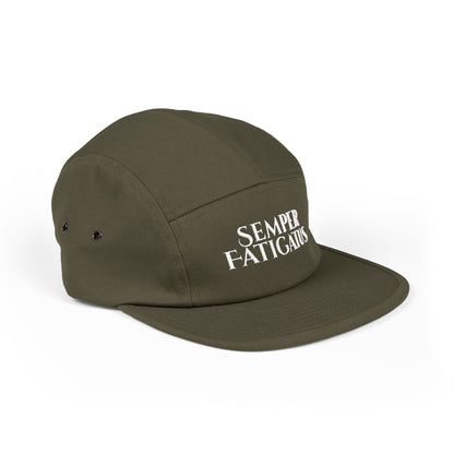 Semper Fatigatus Embroidered 5-Panel Cap