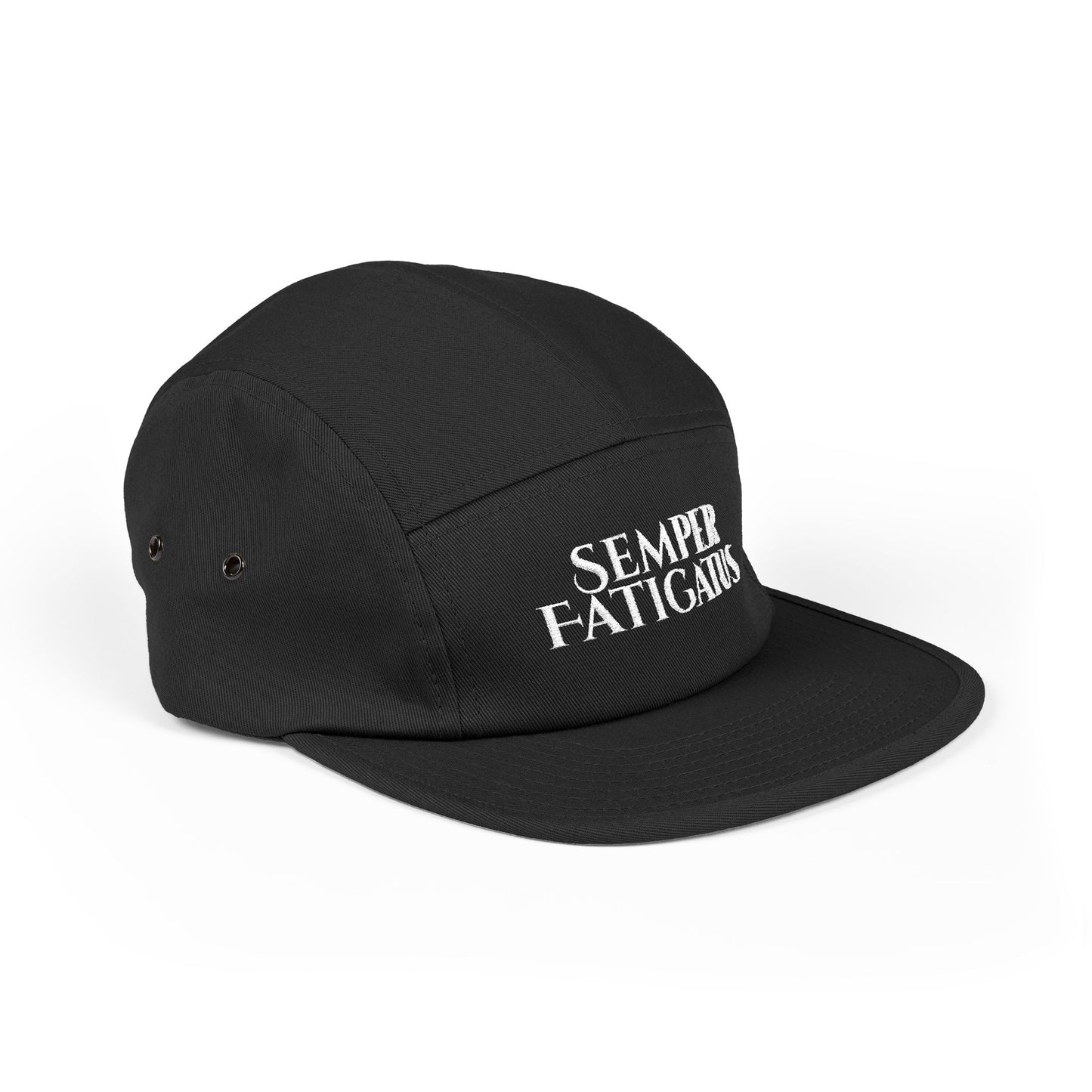 Semper Fatigatus Embroidered 5-Panel Cap