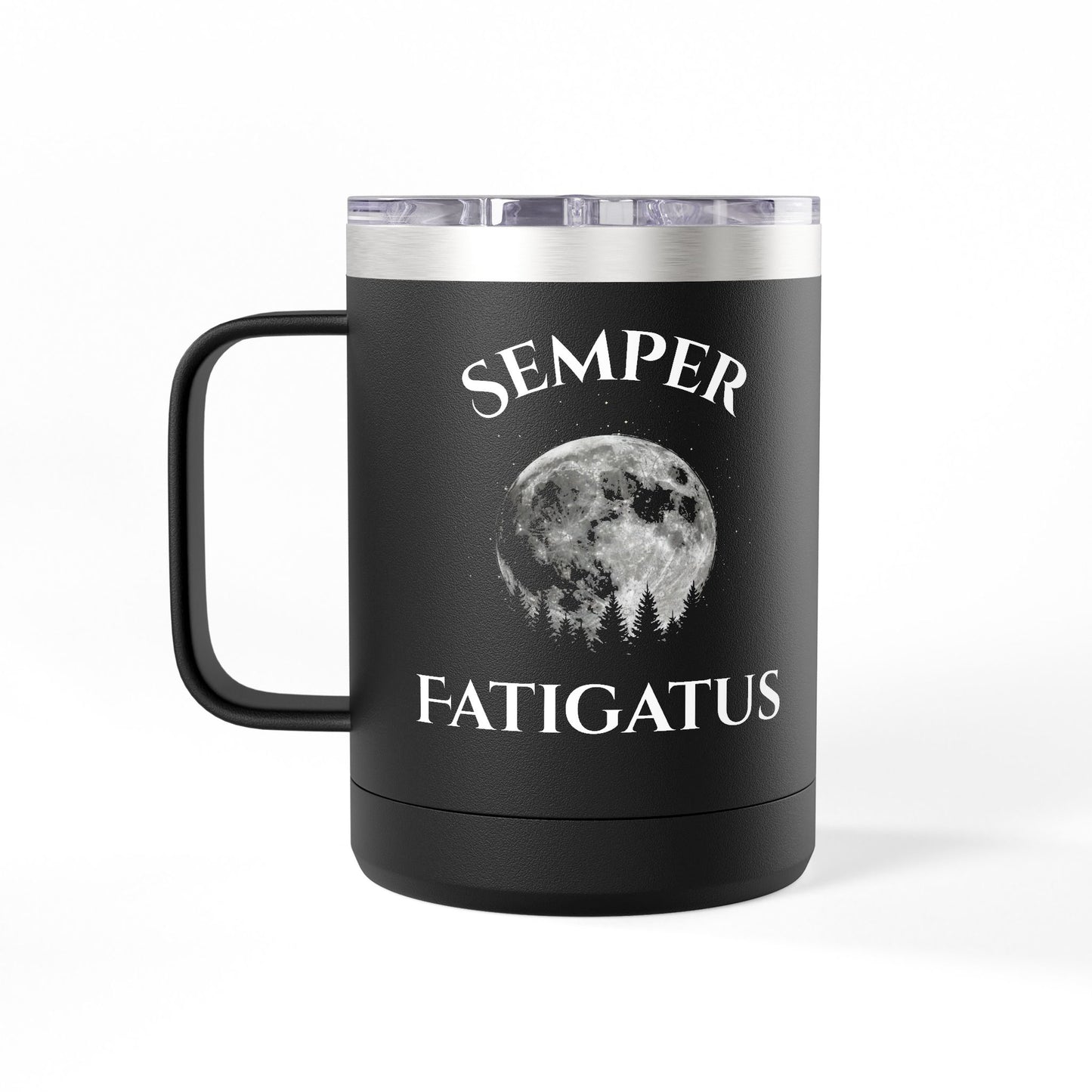 Dead Tired Soap Co. Travel Mug — 15oz Insulated Coffee Tumbler