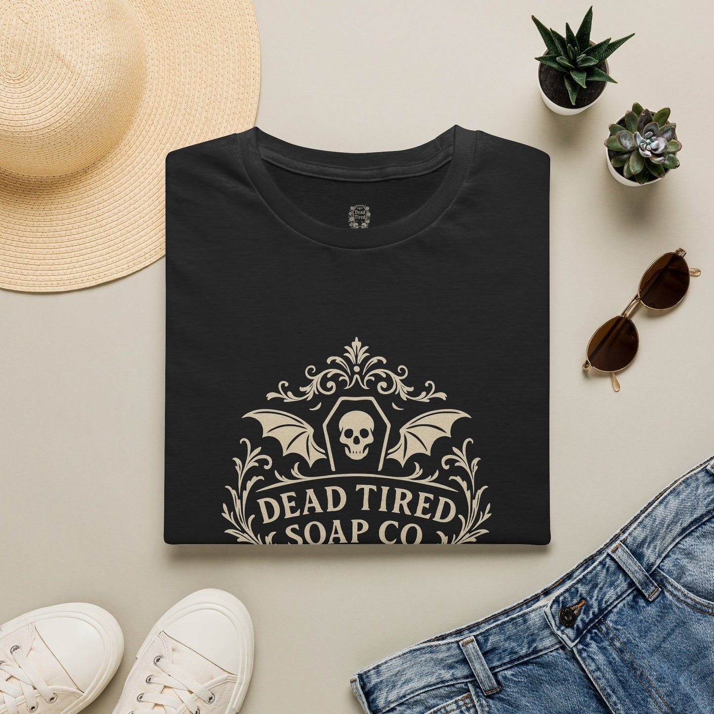 Dead Tired Soap Co. Vintage Skull T-Shirt